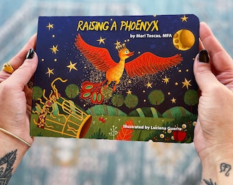 Autism Children's Board Book, Raising a Phoenyx Book, Autism Awareness book, Autism ASD children's Book, Autism kids book, ASD book