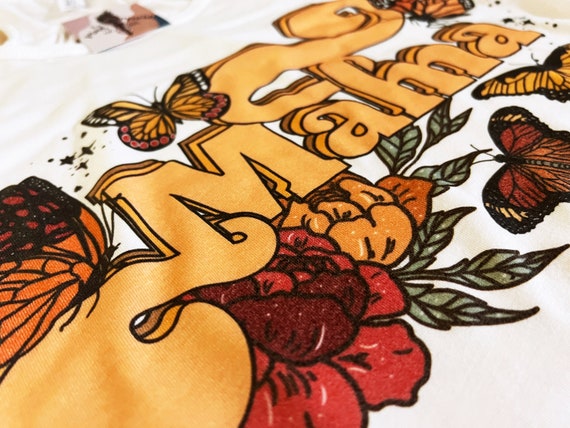 Orange butterfly sweatshirt hot sale