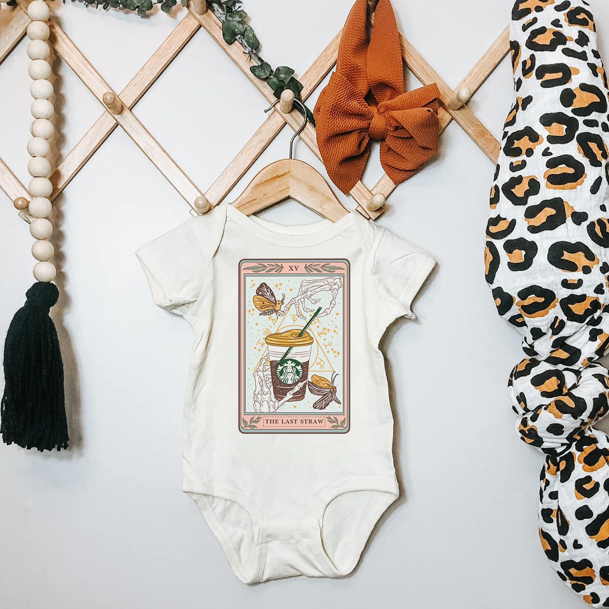 Skeleton Tarot Card Bodysuit Tarot Card Baby Tarot Card - Etsy Finland