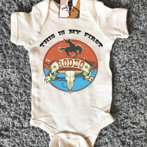 First Rodeo, Rodeo Theme, Wild West Horse Bodysuit, Western Theme Baby, Rodeo Baby, Cowboy Baby, Cowboy Theme