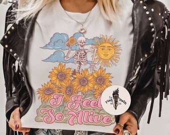 Dancing skeleton Shirt, skeleton feel so alive Tee, The audacity skeleton dancing shirt, sarcastic skeleton shirt