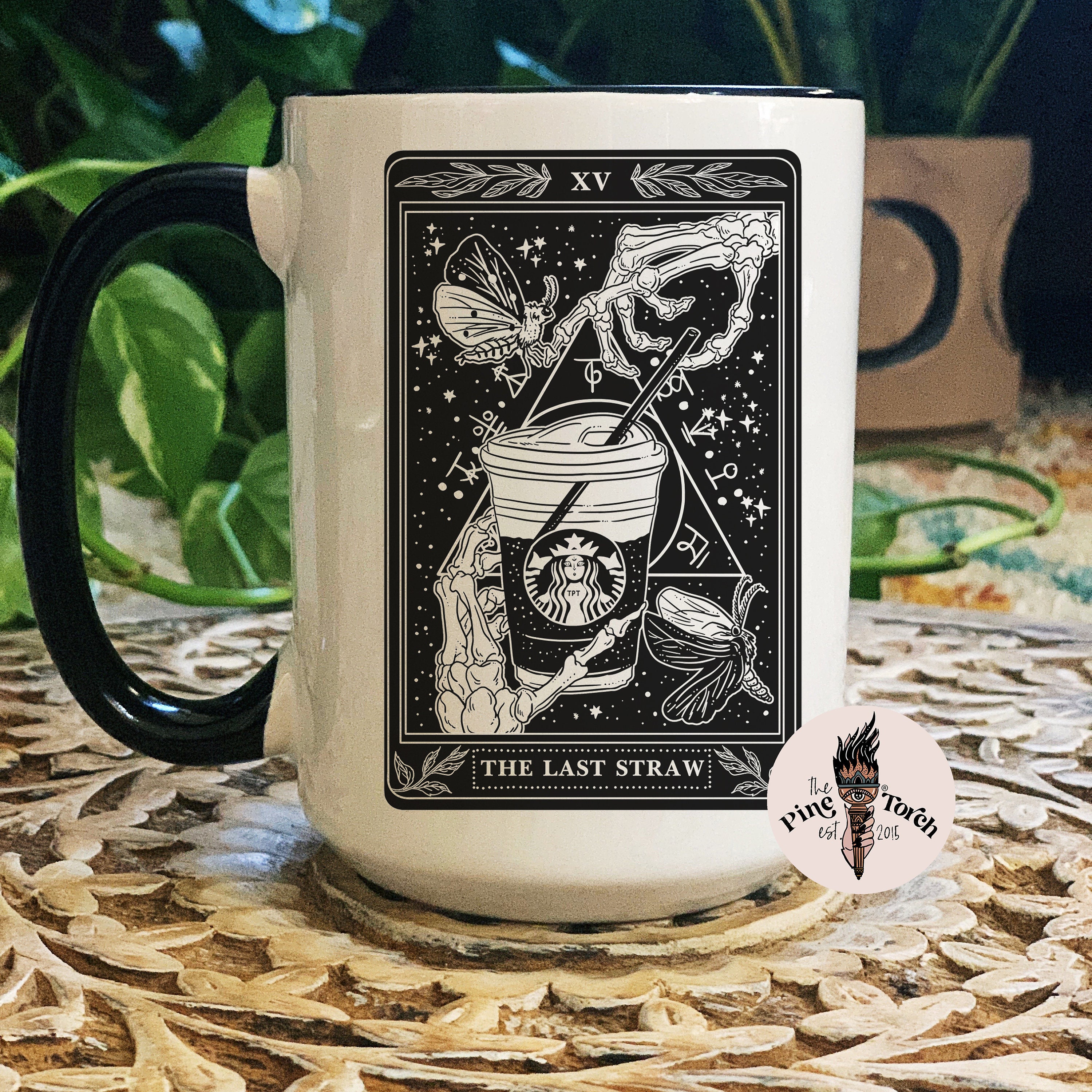 Skeleton Coffee Tarot Card Mug Last Straw Tarot Mug Skeleton - Etsy Israel
