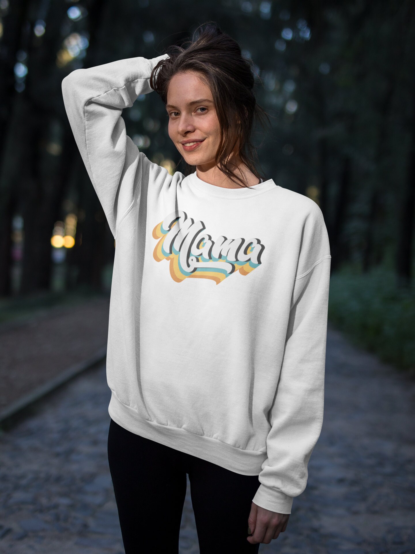 Mama Retro Pullover Mama Retro Crewneck 