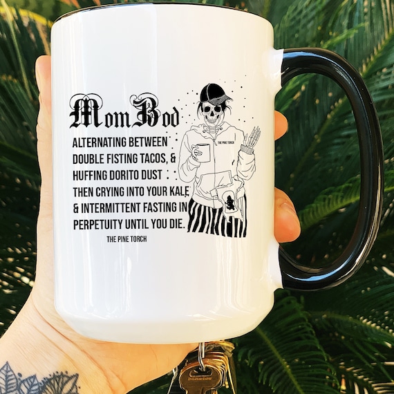 Skeleton Mom Mug, Funny Mom Life Mug, Funny Mom Mug, Skeleton woman mug, skeleton mug, funny diet mug, edgy skeleton mug
