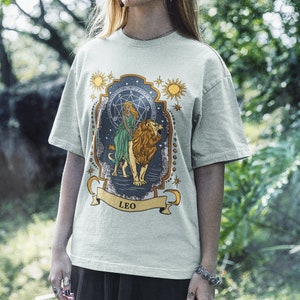 Leo Zodiac Tee, Leo Gift, Zodiac Leo gift, Zodiac Shirt Leo, Zodiac shirt womens, Leo original artwork, Leo art, Leo birthday gift