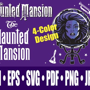 Haunted Mansion Madame Leota Vector Logo 2022 SVG PNG EPS