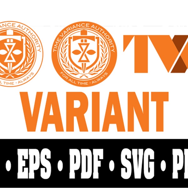 Time Variance Authority TVA crest logo VARIANT vector digital file svg png ai eps pdf