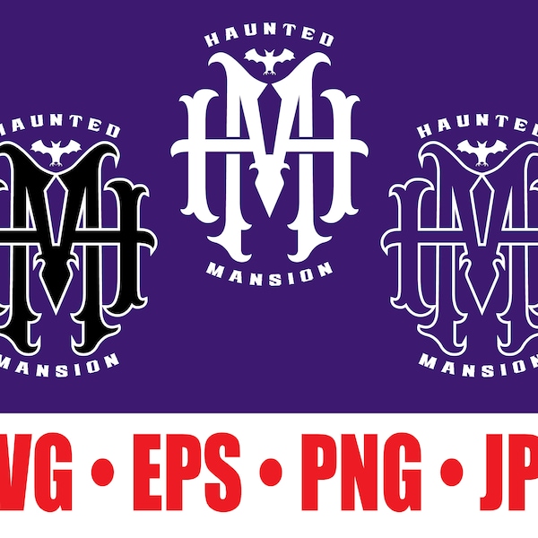 Haunted Mansion 2022 Logo SVG, EPS, PNG, jpg