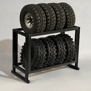 1/24 Scale 1/18th Scale Tire Rack SCX24 TRX4M
