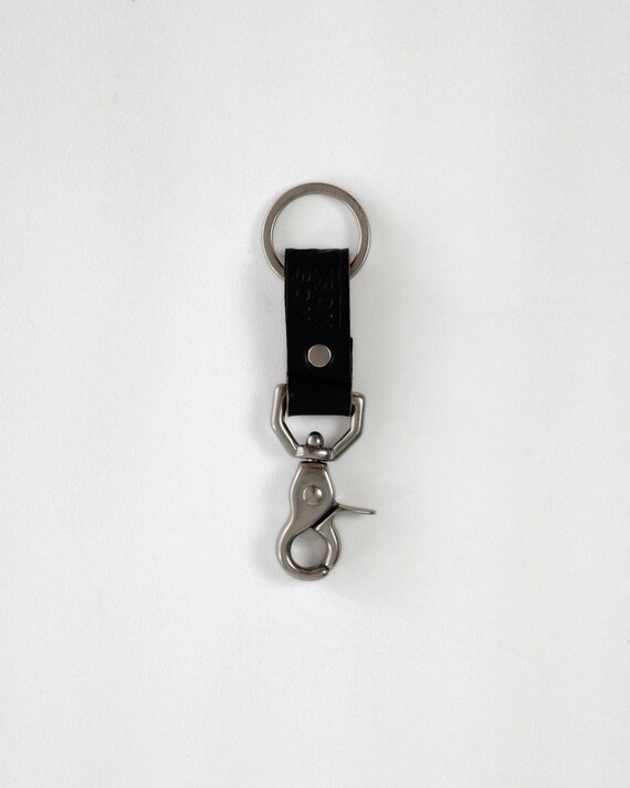 Leather Key Chain, Leather Key Fob, Leather Lanyard, Key
