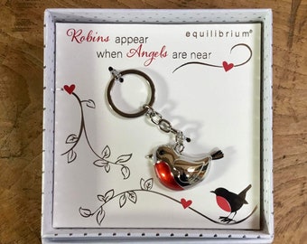 Robins Appear Keyring Giftboxed