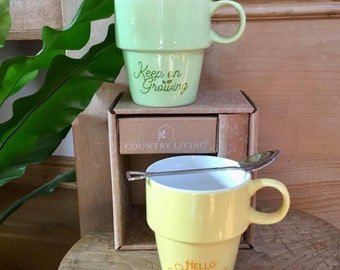 Gardeners Mug and Spoon - Country Living