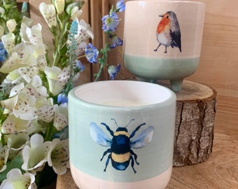 Country Living Citronella Candle - Bee or Robin