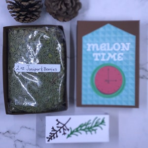 2 oz Juniper with Berries Packet, Wild Mountain Colorado Dried Natural Juniper