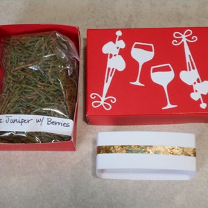 1 oz Juniper with Berries Packet, Wild Mountain Colorado Dried Natural Juniper with Custom Box