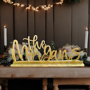 Wedding Table Sign for Sweetheart Table Wedding Centerpiece made of Wood or Acrylic Wedding Gift Fireplace Mantle Sign Home Decor Wedding Table Decor by designLEE Studio