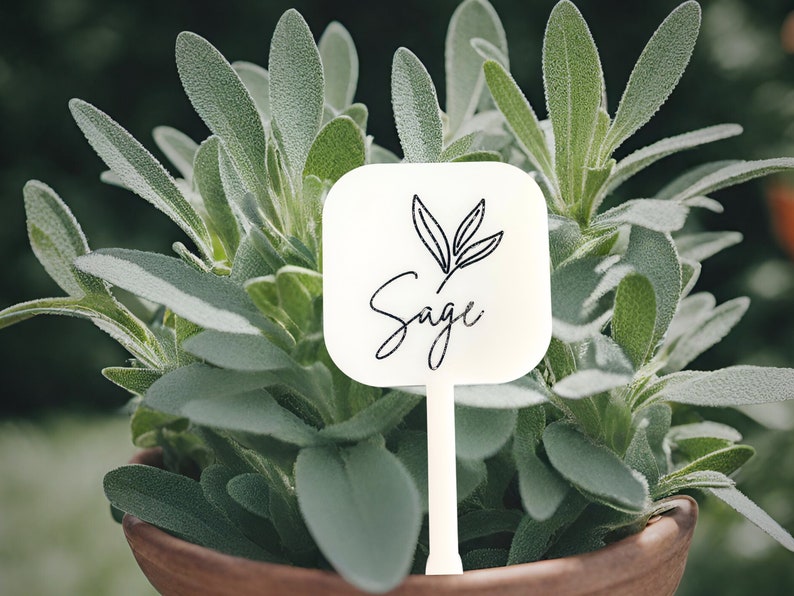 Garden Marker Custom Handmade Plant Stakes for Herb Gardening Gift Garden Stake Vegetable Marker Herb Markers Plant Tags Gardeners Gift
.