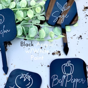 Garden Marker Custom Handmade Plant Stakes for Herb Gardening Gift Garden Stake Vegetable Marker Herb Markers Plant Tags Gardeners Gift
.