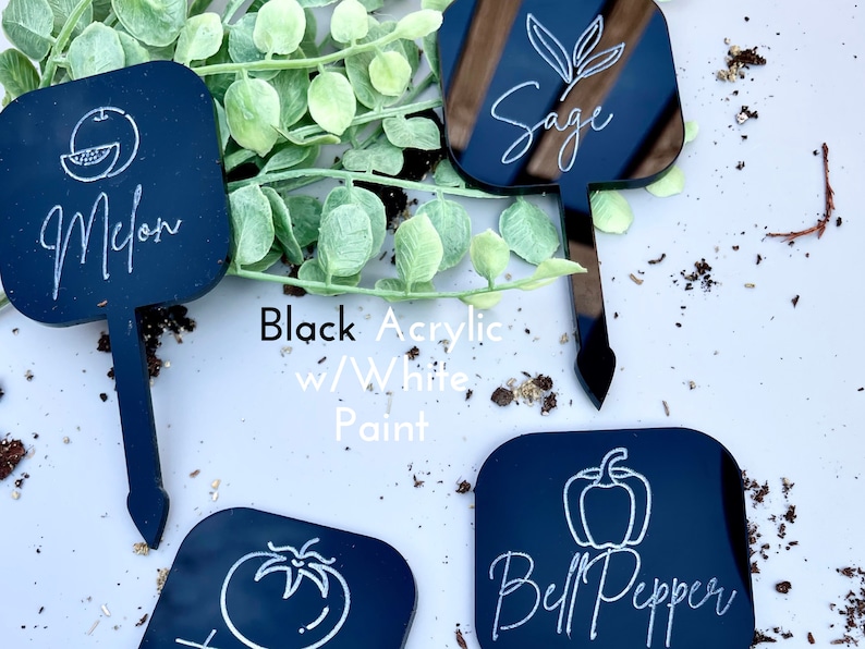 Garden Marker Custom Handmade Plant Stakes for Herb Gardening Gift Garden Stake Vegetable Marker Herb Markers Plant Tags Gardeners Gift
.
