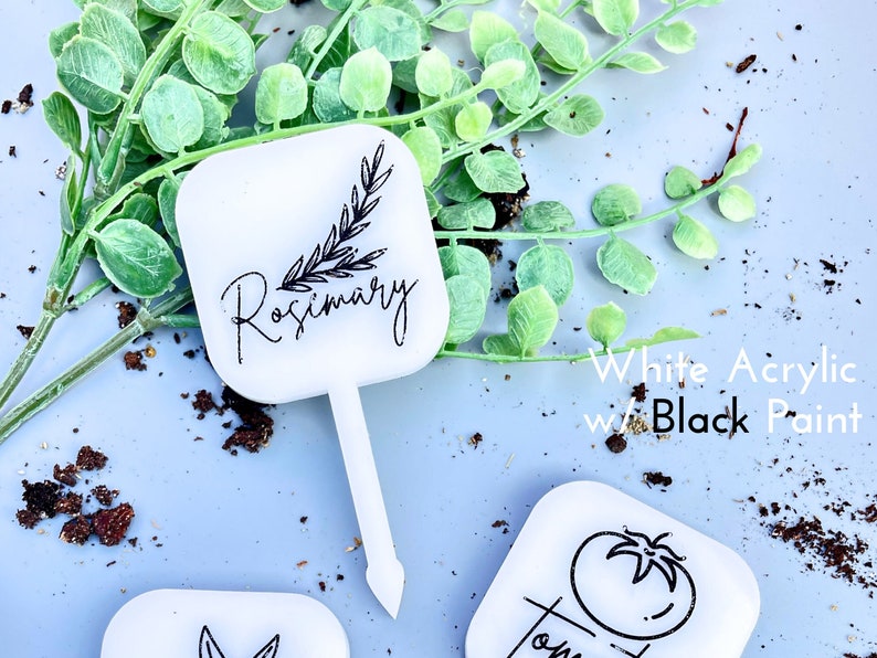 Garden Marker Custom Handmade Plant Stakes for Herb Gardening Gift Garden Stake Vegetable Marker Herb Markers Plant Tags Gardeners Gift
.