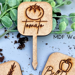 Garden Marker Custom Handmade Plant Stakes for Herb Gardening Gift Garden Stake Vegetable Marker Herb Markers Plant Tags Gardeners Gift
.