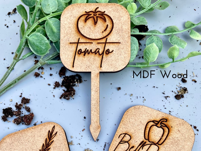 Garden Marker Custom Handmade Plant Stakes for Herb Gardening Gift Garden Stake Vegetable Marker Herb Markers Plant Tags Gardeners Gift
.