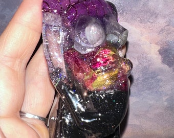 Mommy To Be 4" Goddess Orgone Statue, Pregnancy Divine Feminine Connection,EMF & 5G Protection,Reiki Healing, Valentines Day Gift Ideas