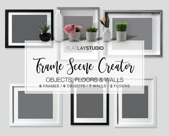 New Frame Mockup Scene Creator 6 Frames 6