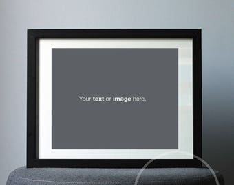 Download Black Picture Frame Mockup Flat Lay Minimalist Styled Stock Photo 25 Free Psd Mockups PSD Mockup Templates