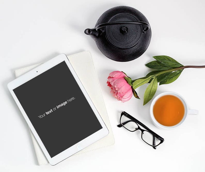 Download IPAD MOCKUP // Feminine Styled Stock Photography / Flat Lay | Etsy