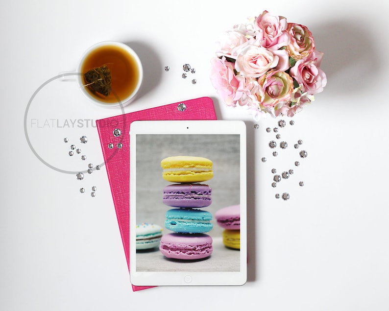 Download IPAD MOCKUP / Flat Lay Minimalist Styled Stock Photo / 82 | Etsy