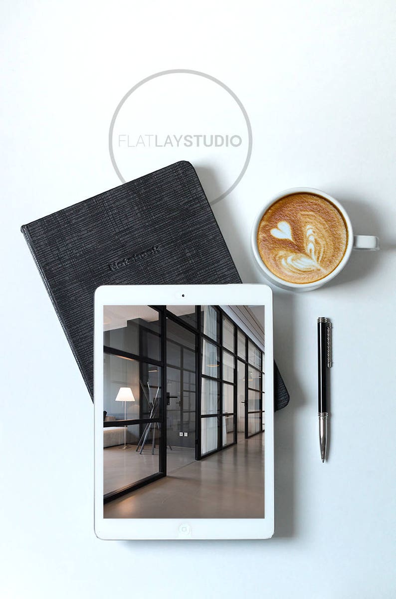 Download IPAD JOURNAL MOCKUP / Flat Lay Minimalist Styled Stock Photo | Etsy