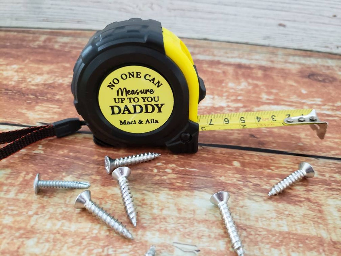 Personalized Tape Measure Gift for Fathers Day Gift for Etsy