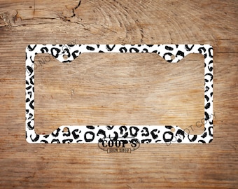 Tag Frame Curves Watercolor Curves License Plate Frame - Matches Personalized Plate in ...