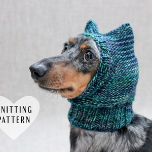 KNITTING PATTERN, Mini Dachshund Dog Hat, Small Dog Hat, Dog Clothes, Dog Clothing, Dog Accessories, Dog Gift, Dachshund Clothes, Pet Hat