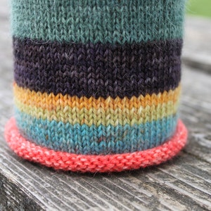 KNITTING PATTERN Scrap Yarn Bottle Sweater Bottle Cozy - Etsy