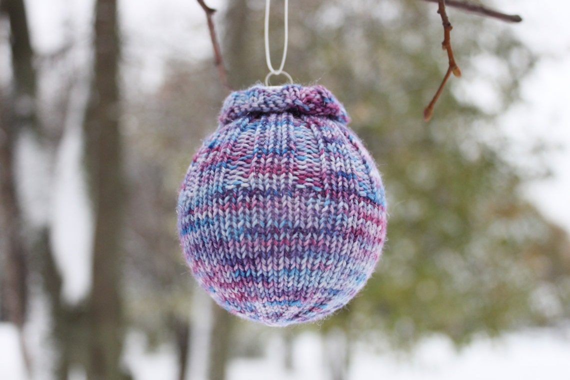 KNITTING PATTERN Knitted Christmas Ornament Knit  Etsy