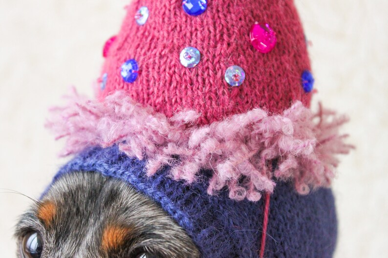 KNITTING PATTERN BUNDLE Dog Hat Dog Bow Tie Dog Birthday Etsy