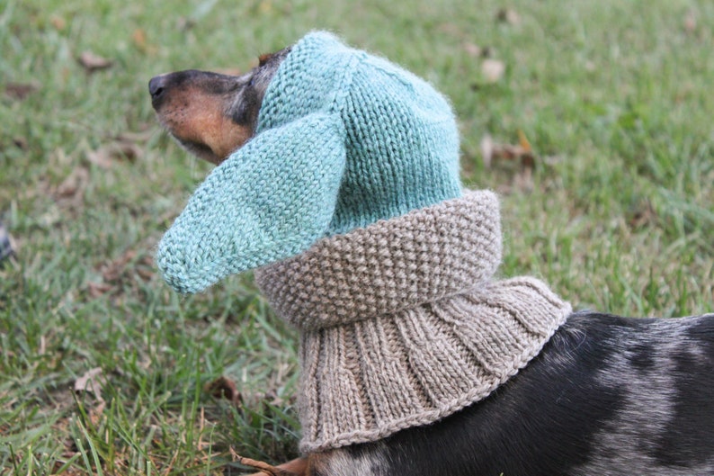 KNITTING PATTERN Small Dog Hat Costume image 6