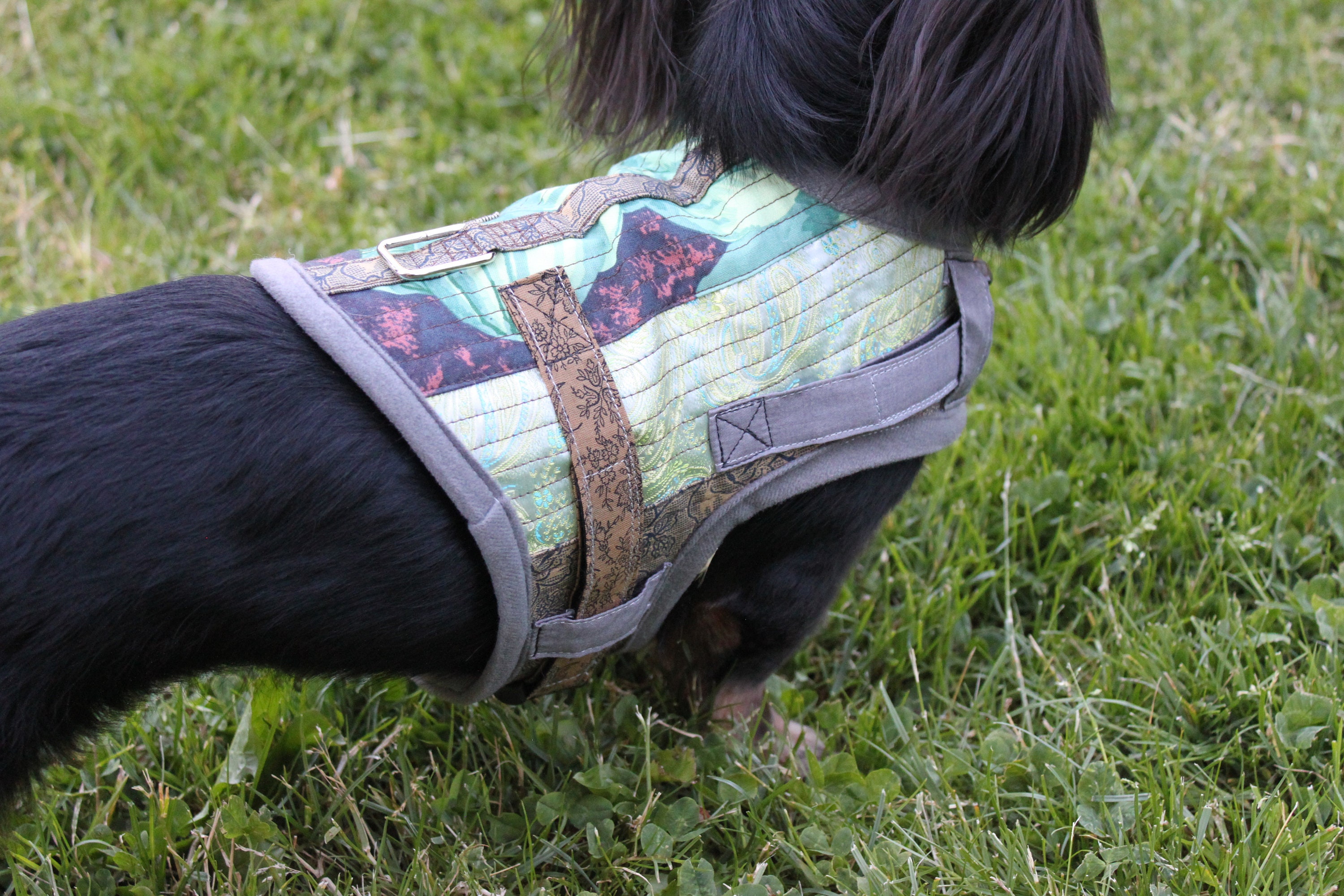 Small Dog Harness Quilted With Fine Fabrics Featuring Etsy