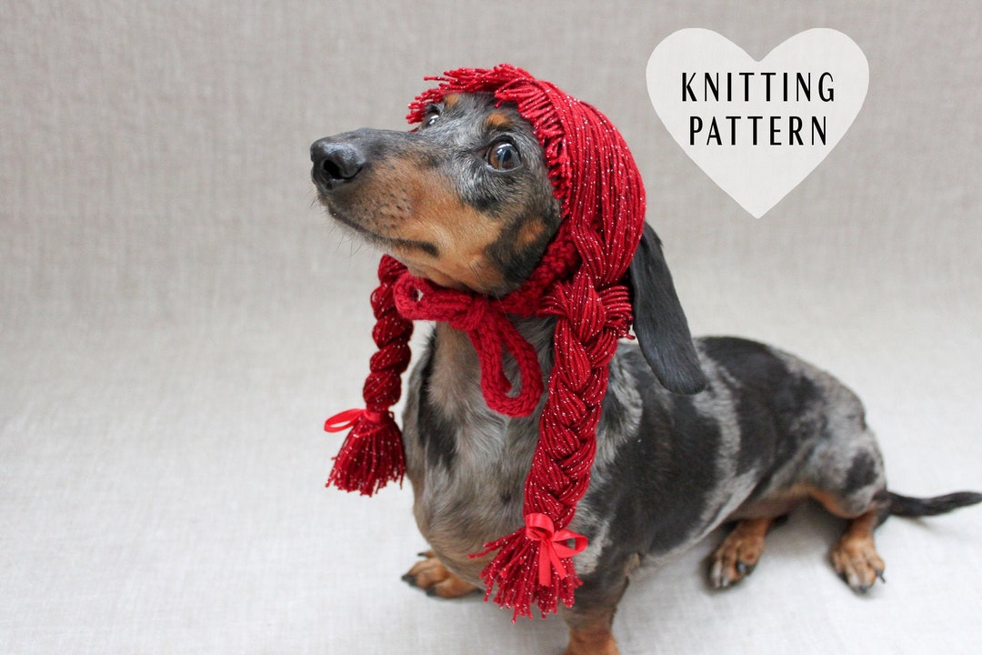 Dog hot sale hair knitting