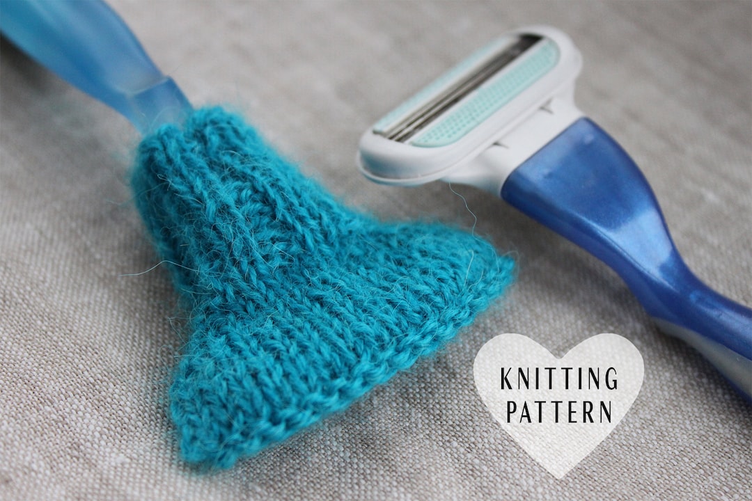 KNITTING PATTERN, Razor Cover, Shaving, Small Gift, Bath, Bathtime ...