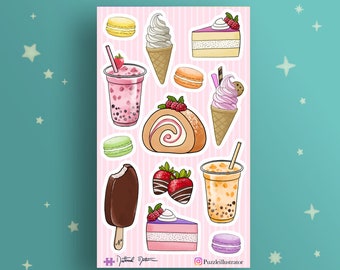 Sweet Shop Sticker Sheet