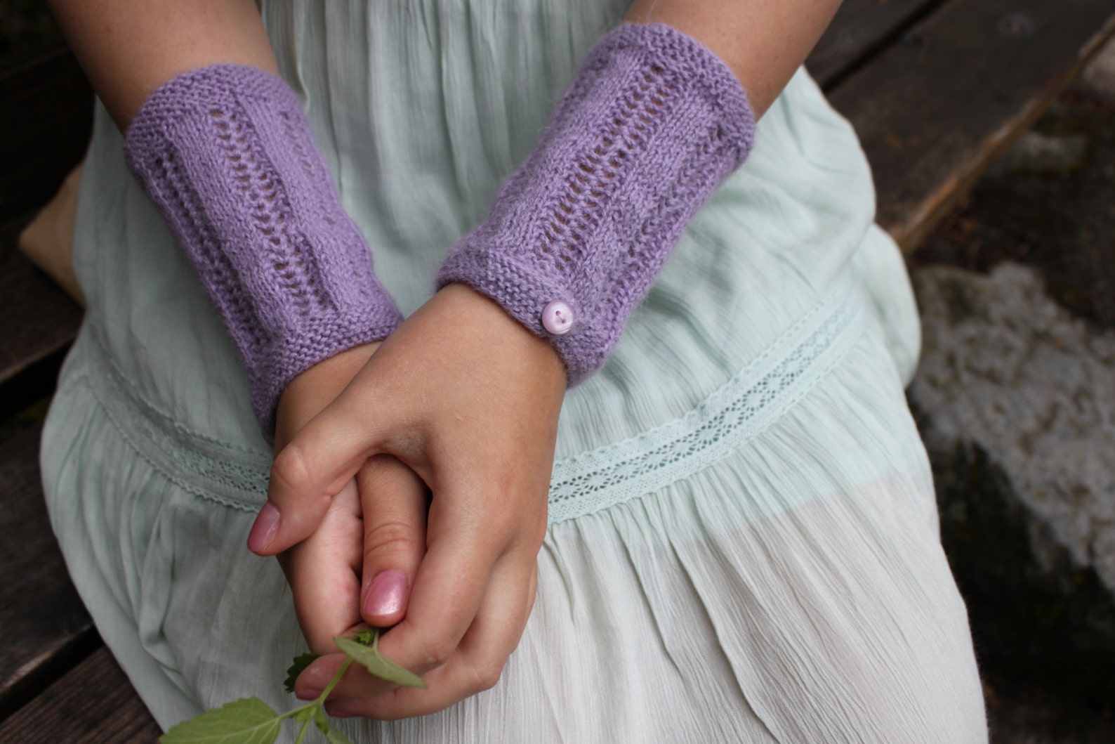 KNITTING PATTERN Slouchy Sleevezees Knitted Cuffs Sleeves Etsy