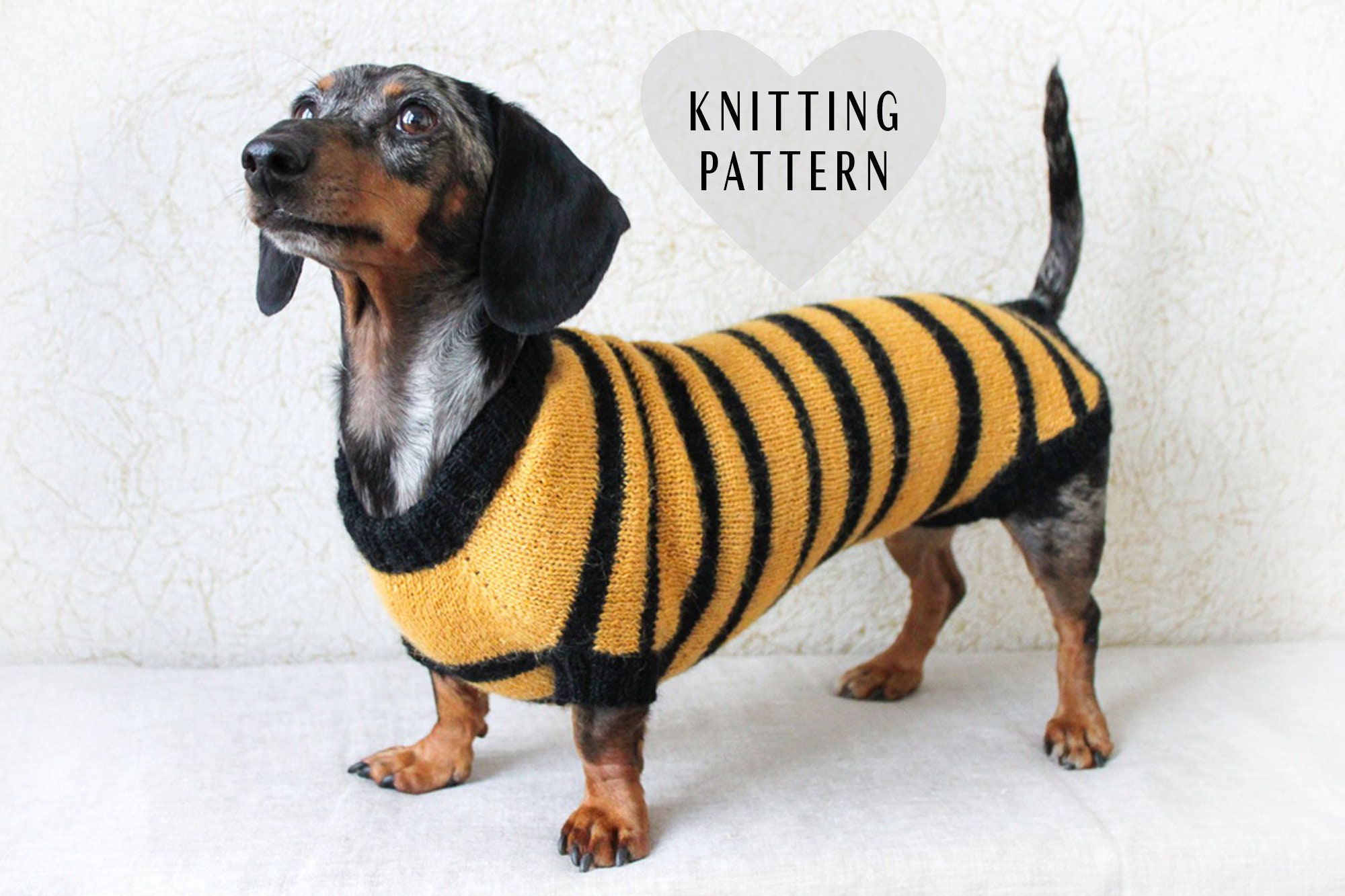 Dachshund knitting pattern online