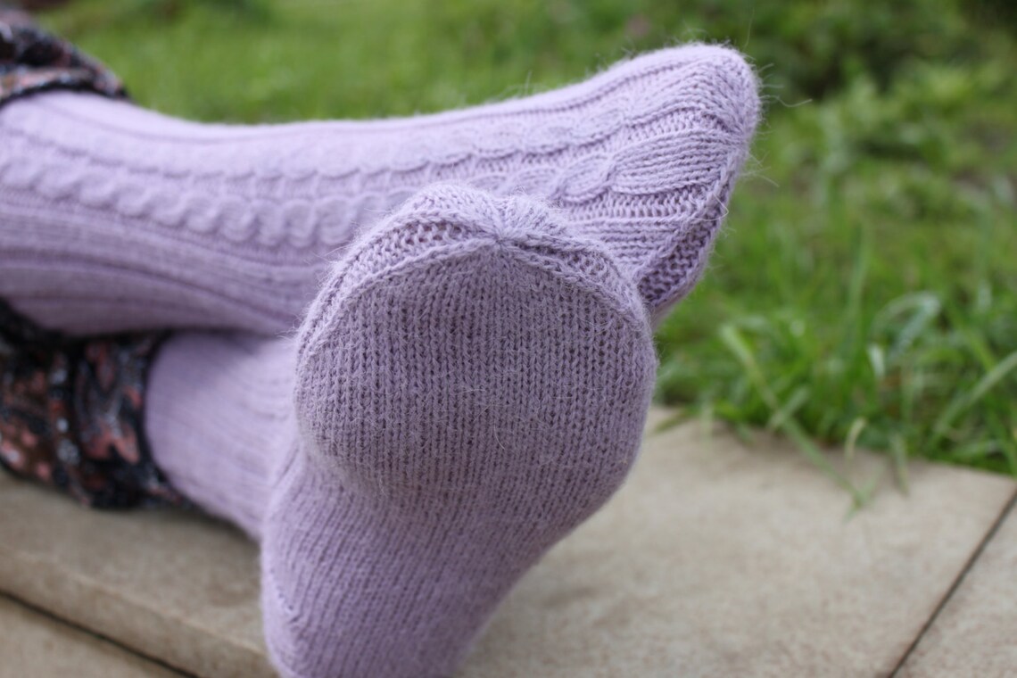purple possum socks