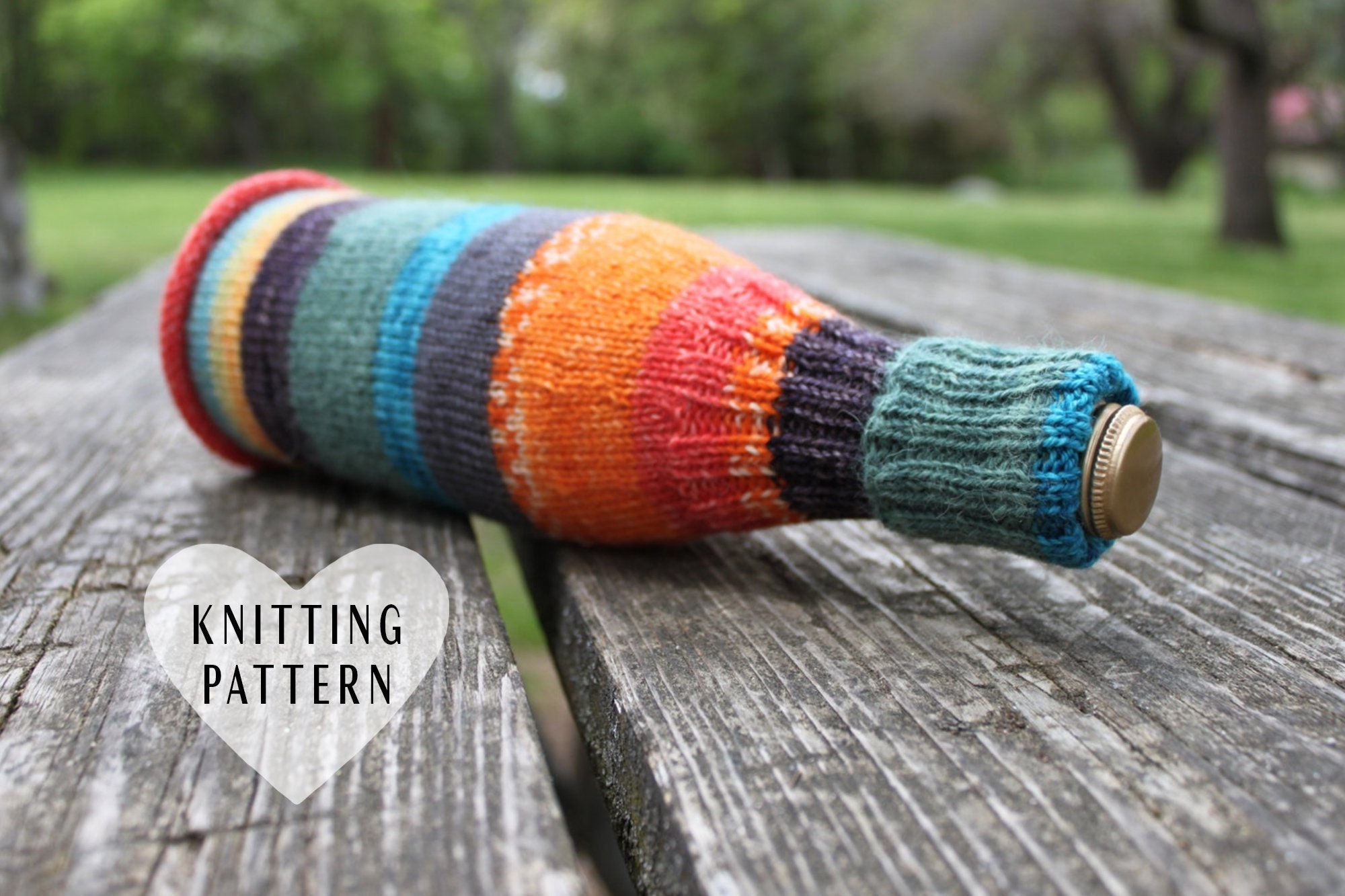 Knitted Bottle Cozy - Etsy