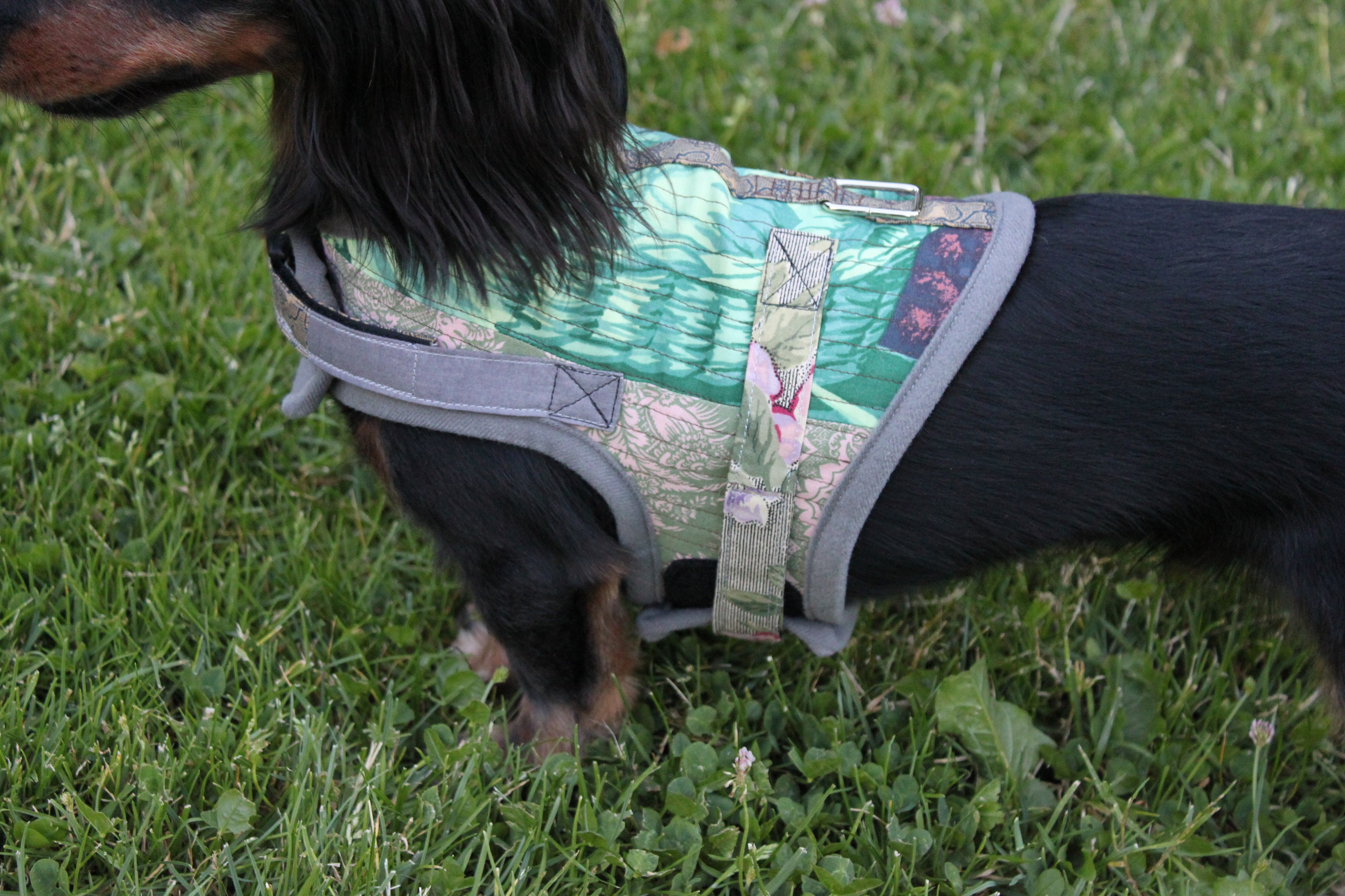 Small Dog Harness Quilted With Fine Fabrics Featuring Etsy