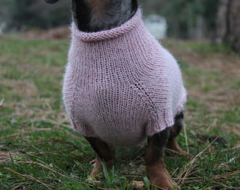 KNITTING PATTERN, Mini Dachshund, Seamless, Dog Sweater, Kint, Dog, Dachshund, doxie, wiener dog, pets, pet clothes, knit, knitted, DIY KNITTING PATTERN, Mini Dachshund, Seamless, Dog Sweater, Kint, Dog, Dachshund, doxie, wiener dog, pets, pet clothes, knit, knitted, DIY