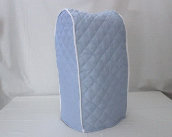 Baby Blue Quilted Food Processor Cover
